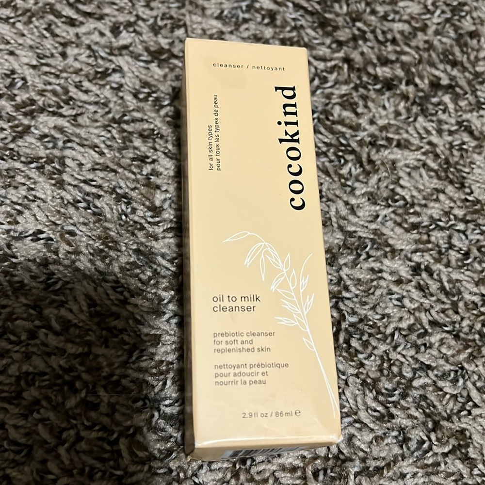 Cocokind oil to milk cleanser new skincare